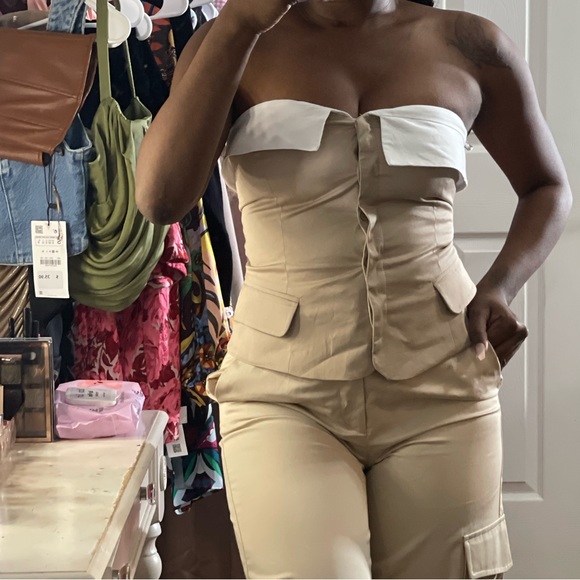 Zara Strapless Corset Top - Picture 6 of 7